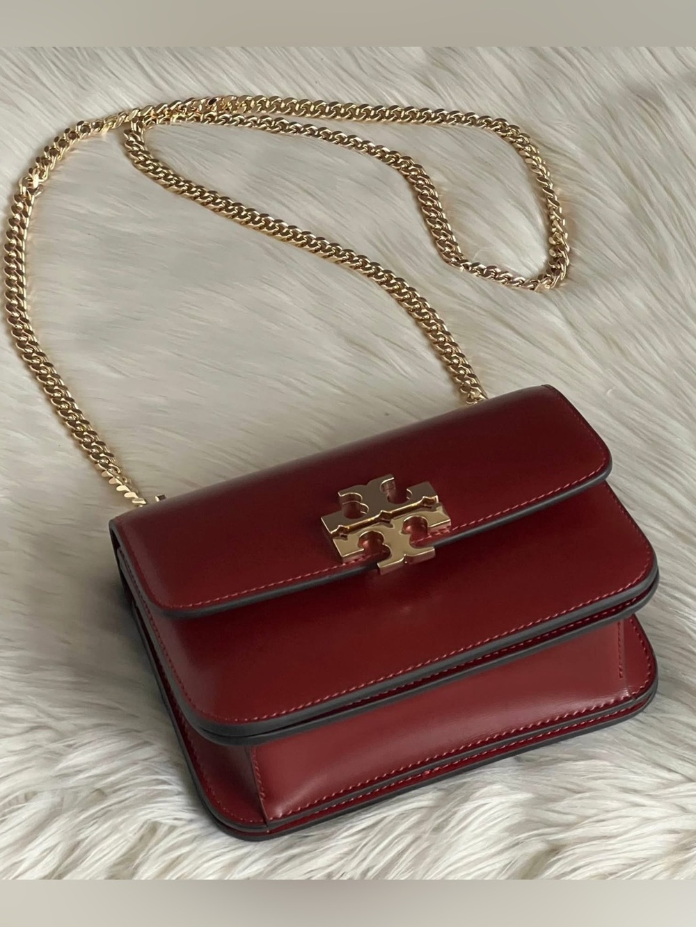 165386 - Tory Burch Eleanor Small Convertible Shoulder Bag - Picture 7 of 15